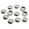 50pcs 7mm 10mm Stainless Steel Flower Bead Caps Spacer Charms Bead Caps For Jewelry Making Findings Needlework DIY Accessories