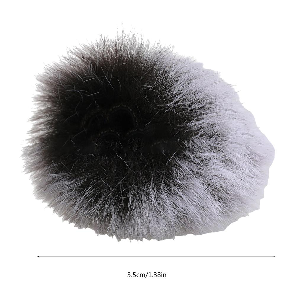 Furry Microphone Windshield for Outdoor Video Blogs Furry Cover for ZV1 ZV1F ZVE10 ZVE1 Microphone Cover