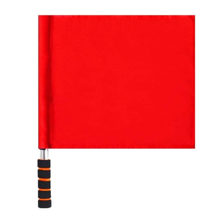 

Sports Referee Flags Signal Flags Training Sports Flags with Sponges Handle червоний