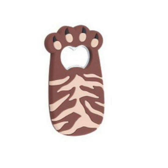 Apribottiglie Magnetico a Forma di Zampa di Gatto 3D Morbida - Design ad Artiglio in Gomma Morbida PVC per Frigoriferi