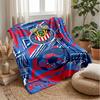 Fußballmannschaft Chile Thema Decke Weiche Flanelldecke Plüsch Überwurf Gemütliche Sofa Bett Decke für Heimdekoration