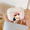 Cute Cartoon Black Cat Earphone Case for Airpods 4th 3rd 2 Pro Soft Cover for Airpod 2 3 1 Protective Accessorie Shell Fundas