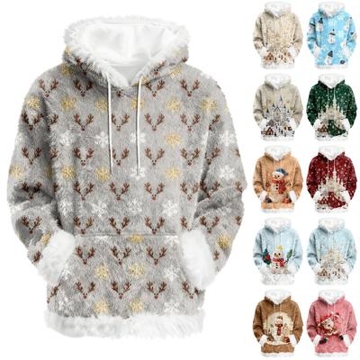 Hoodies For Women Oversized Winter Plush Cute Sweatshirts Pullover Trendy Fall Winter Clothes
