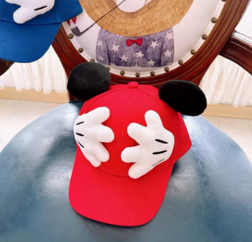 Mickey Hot Sale Parent-Child Anime Children's Baseball Cap Cartoon Big Eared Casual Sports Snapback Hat for Boys and Girls Gift