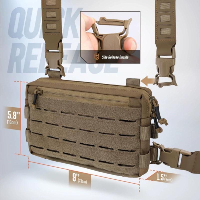 Men's Tactical Chest Bag Outdoor Sports Cycling Multifunctional Vest