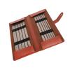 44 st Stickor Assorterad Storlek Rostfritt Stål Släta Ergonomiska Metallstickor Set
