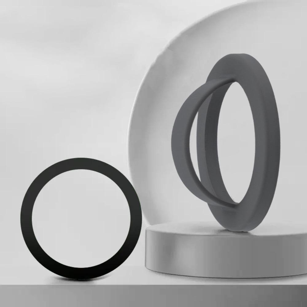 Metal Plate Ring Finger Ring Holder For Magsafe Phone Mount Magnetic Phone Back Grip  Universal