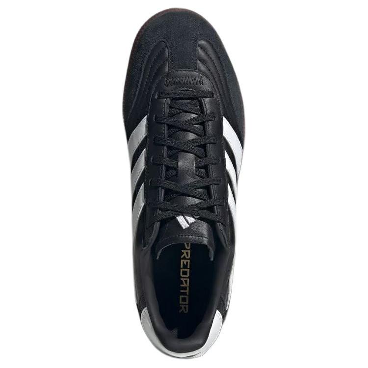 Adidas Predator 24 League Low Freestyle Black White Gum Men Sneakers Core-Black Cloud-White Gold-Metallic ID3833