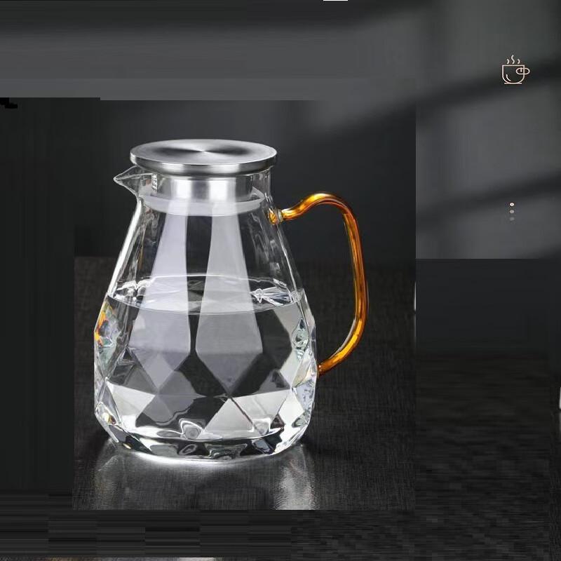 3L Diamond High Borosilicate Glass Pitcher