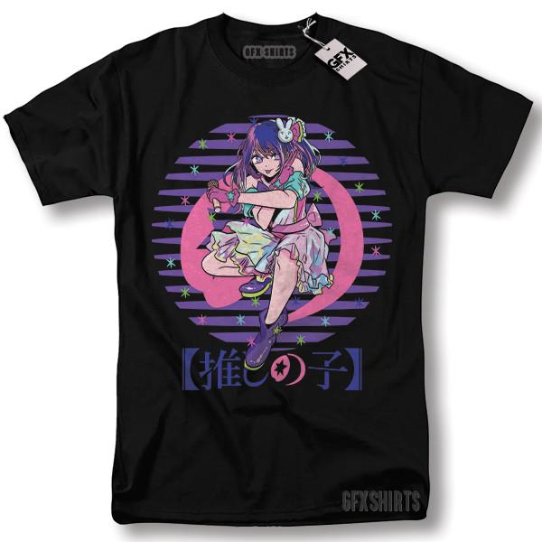 Oshi No Ko Ai Hoshino Shirt Girl Call Of The Night Anime Manga Graphic T-Shirt