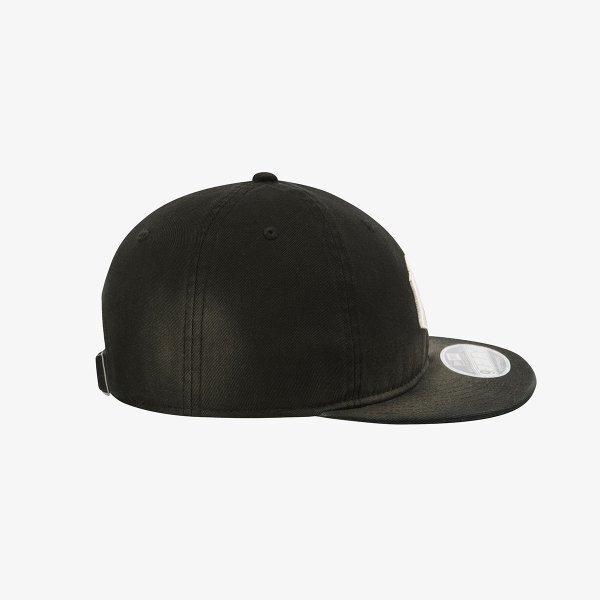 New Era New York Yankees Faded Washing Retro Crown Strapback Black 15131621