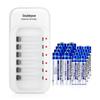 Rechargeable Battery Set - 12 Pack of 1.2V AA Batteries for Toy Remotes