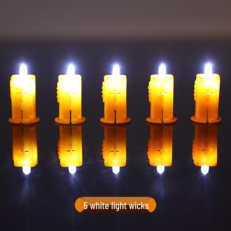 LED Lantern Wick Beads Kit: DIY Colorful Luminous Lights for Kids