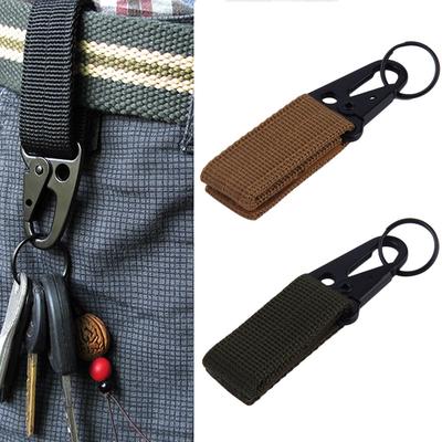 Carabiner High Strength Nylon Tactical Backpack Key Hook Webbing Buckle Hanging System Waist Outdoor
