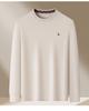 [Modal/Cashmere&Cotton] Spring Business Casual Silk Smooth Comfortable Solid Color Loose Men's Sweatshirt