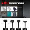 A69efor Türscharnier-Einstellwerkzeug 4-in-1 Robuste Bauweise für den privaten und gewerblichen Gebrauch