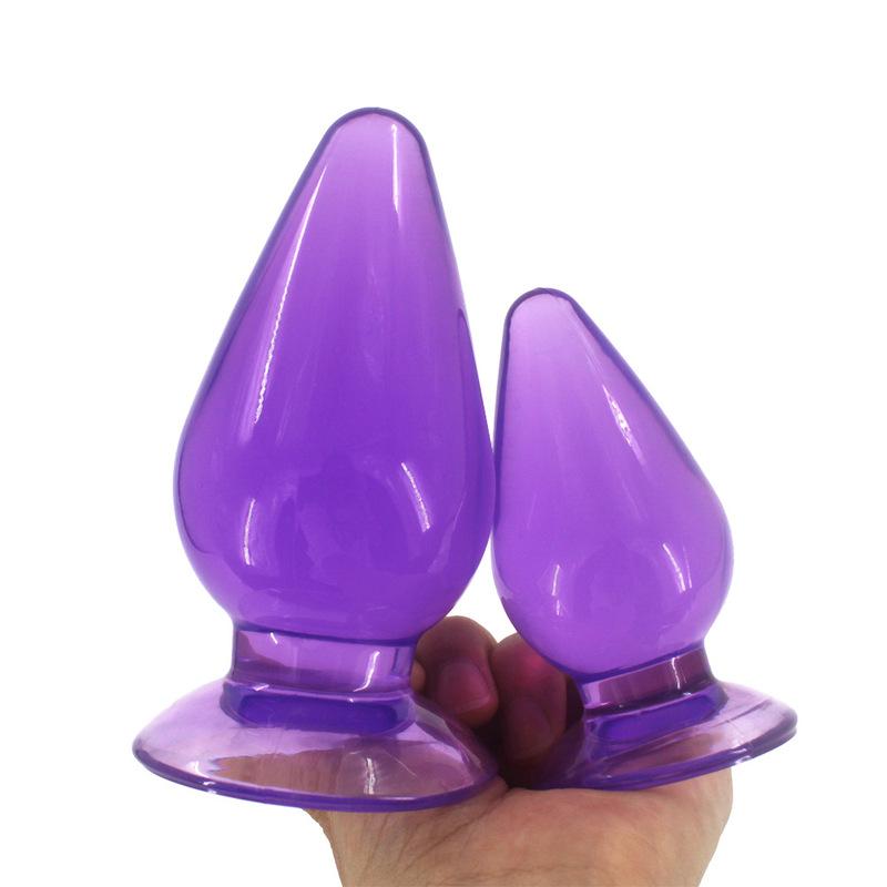 Super Big Soft Anal Plug Butt Plug TPE Clear Large Huge Sex Toys Anal Dildo Bead Unisex Erotic Toys Sex Products for Men Women