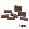 MOC Technical Bracket Bricks 1x2 1x1 Inverted Display Holder Building Blocks Compatible 36840