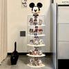 Light Weave Transparent Display Box: Dustproof Garden Pendant & Doll Figure Storage Stand