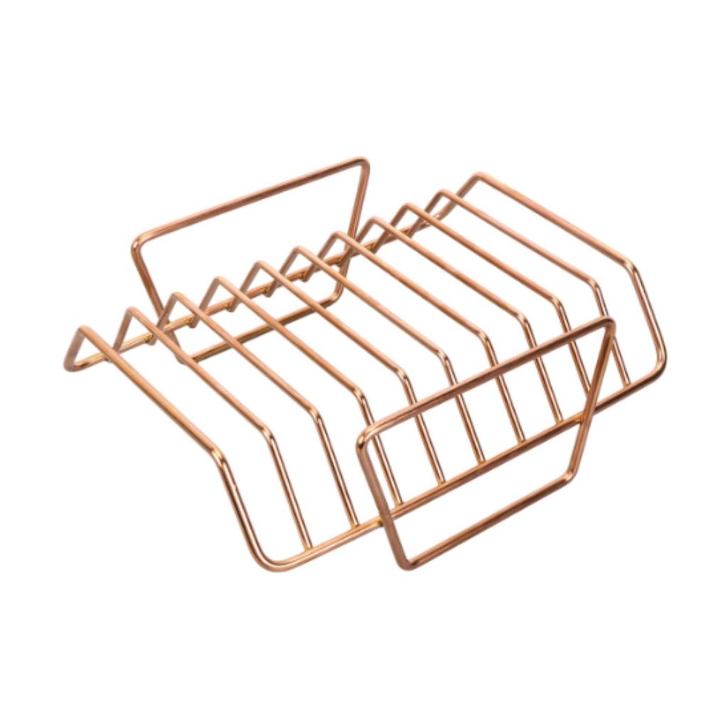 Grill Versatile Portable with Handles Sturdy BBQ Tool Roasting Rack Steel Roasting Stand for Kitchen Picnic Travel