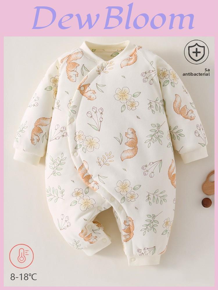 Baby Winter Sleepwear With Cotton Padding For Newborns And Infants