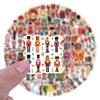 110 New Nutcracker Graffiti Stickers Decorative Skateboard Mobile Phone Cartoon Waterproof Stickers