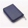 Mini Small Wallet Popular Carbon Fiber Short Zipper Men's