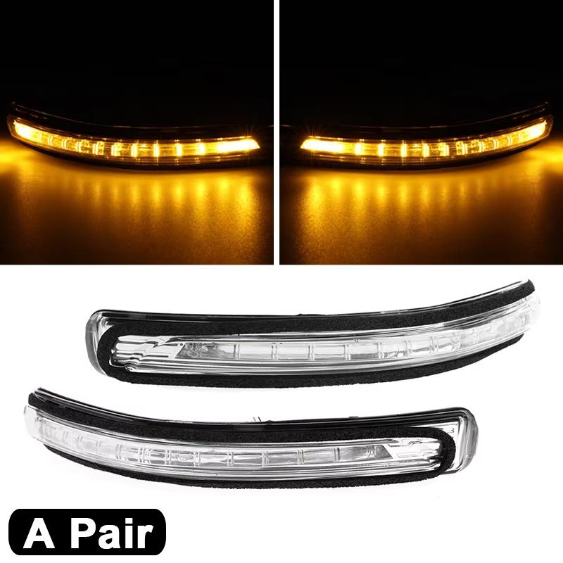 Fit For KIA Rio 2012-2016 Car Led Turn Signal Lamps On Both Sides Rearview Mirror Indicator Flashing Lights Car Accessories