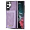 N.BEKUS For Samsung Galaxy S25 Ultra Case RFID Blocking Leather+TPU Phone Cover with Card Slots
