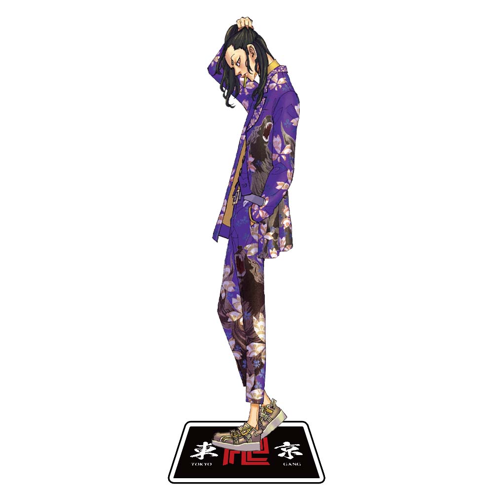 Anime Tokyo-revenge Acrylic Bracket Model Character Manjiro Sano Draken Model Desktop Ornament Standing Fan Collection Gift