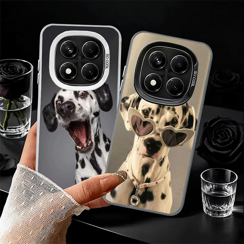 Dalmatian Cute Dog Shockproof Phone Case for Xiaomi Redmi Note 15 14 13 12 Pro Plus 11 11S 11T 5G Cover Anti Fall Fundas