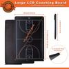 Elektronisches Basketball-Coaching-Board, Taktisches Markierungsboard mit LCD-Bildschirm und Stift, Basketball-Coaching-Board mit Sperrfunktion