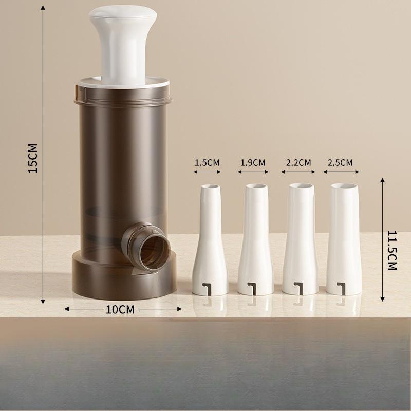 Household Manual Enema Device, Hand-push Sausage-making Tool, Sausage Handmade Production Equipment, Small Enema Device. серый