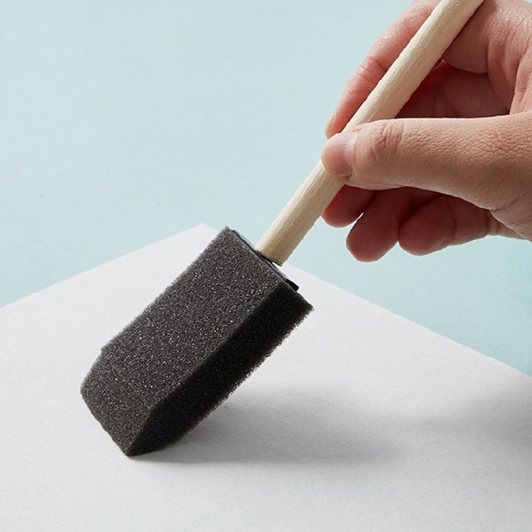 Washable Sponge Art Set Toddler Early Learning Painting Tool For Wall Decoration Greeting Cards Fabric Printing Project