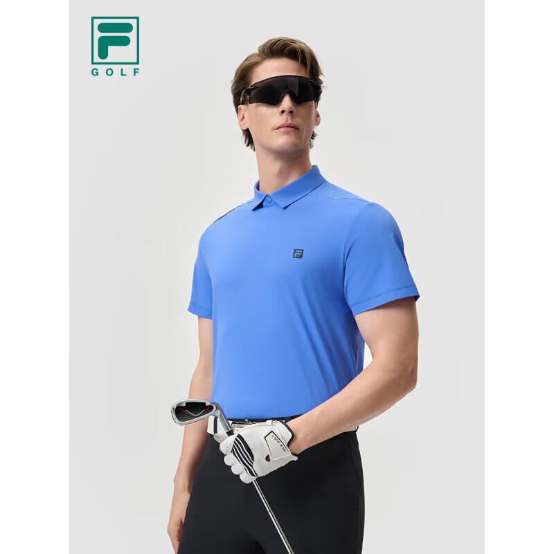 FILA Men s Knitted Short Sleeve Golf Polo Shirt XL