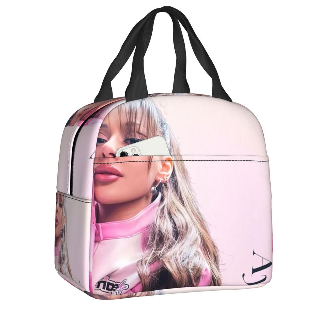 Custom German Singer Ayliva Insulated Lunch Bag for School Office Waterproof Thermal Cooler Bento Box Women Kids