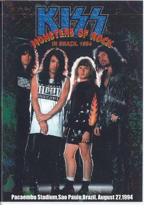 DVD KISS - Monsters Of Rock In Brazil 1994 NONE NOT ON LABEL Unknown Music Video Used