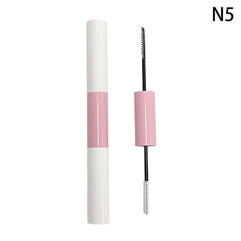 

3,5 мл пустой тюбик для туши с двойной головкой и пробкой, контейнер для крема для ресниц, бутылка для макияжа, косметика «сделай сам», пустые тюбики розового цвета as the picture