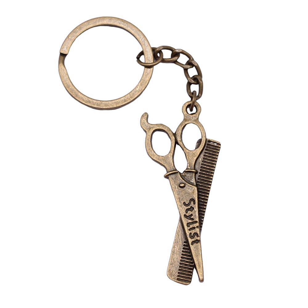 Electric Guitar Keychain Music Charm Graduation Memento Key Ring 28mm