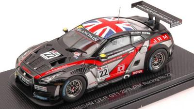 Ebro Nissan GT1 2011 JRM Racing Nr. 22 Fertigprodukt 1/43 GT-R