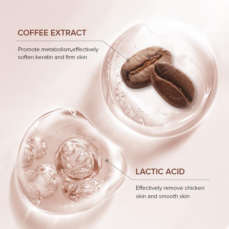 Lycopodium Coffee Scrub Body Scrub Hydratační omlazující liftingová péče o pleť
