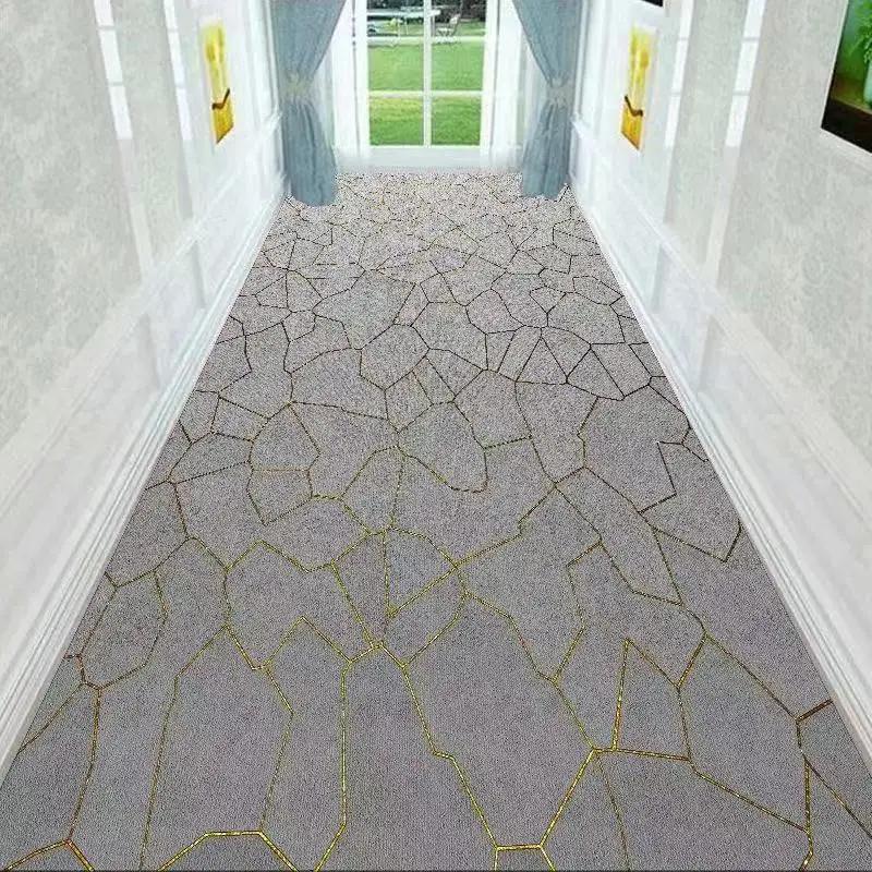 

Modern Luxury Aisle Carpet Runner Non-slip Large Rugs for Home Hallway Bedroom Kitchen Floor Mats Decor 60X100CM