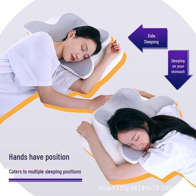 Cuscino in Memory Foam per Colonna Cervicale Stiano - Ispessito, Non Collassabile, Supporto per il Collo.