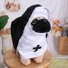 Cat Puppy Pet Cat Halloween Costumes Soft Cat Cosplay Costume Sets Pet Nun Cloak  Halloween Party