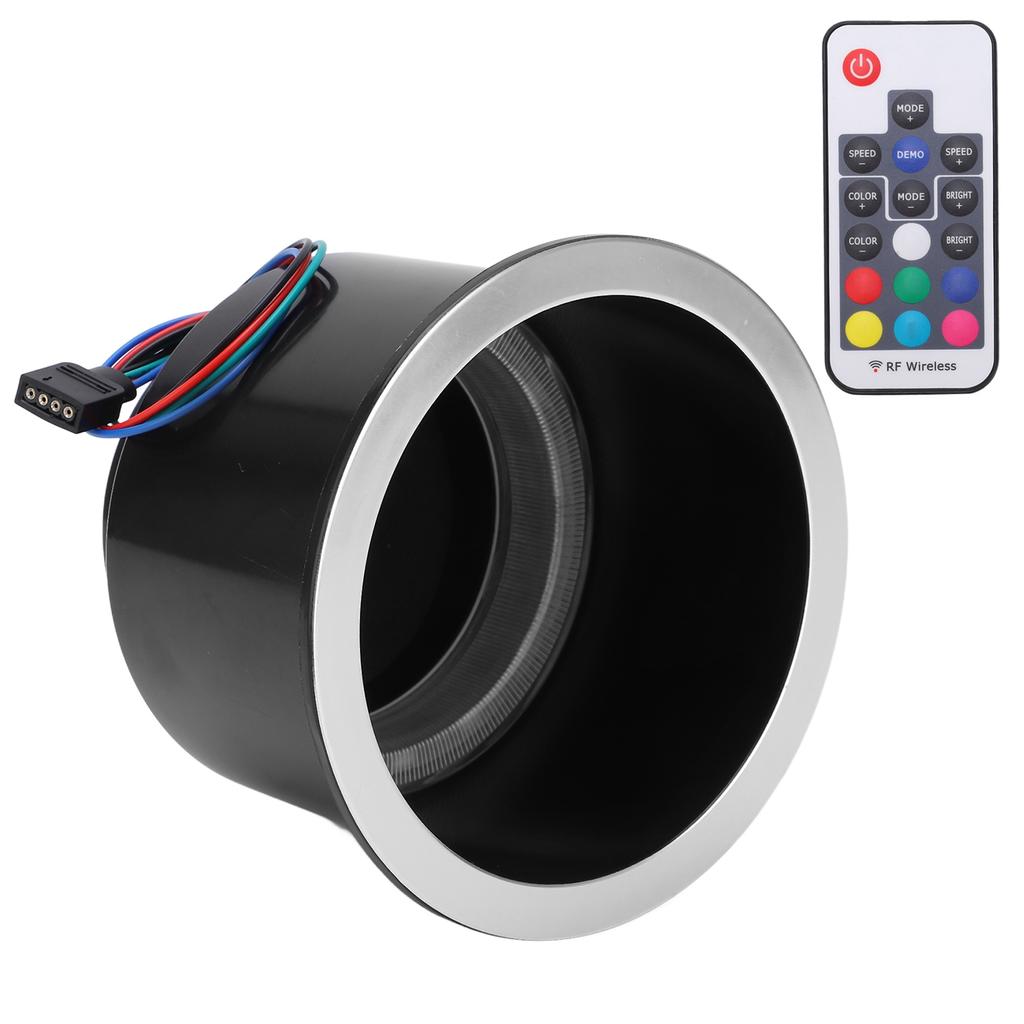 Boat Cup Drink Holder Plastic Marine RGB Cup Holder with Remote Control for Yacht RV Truck