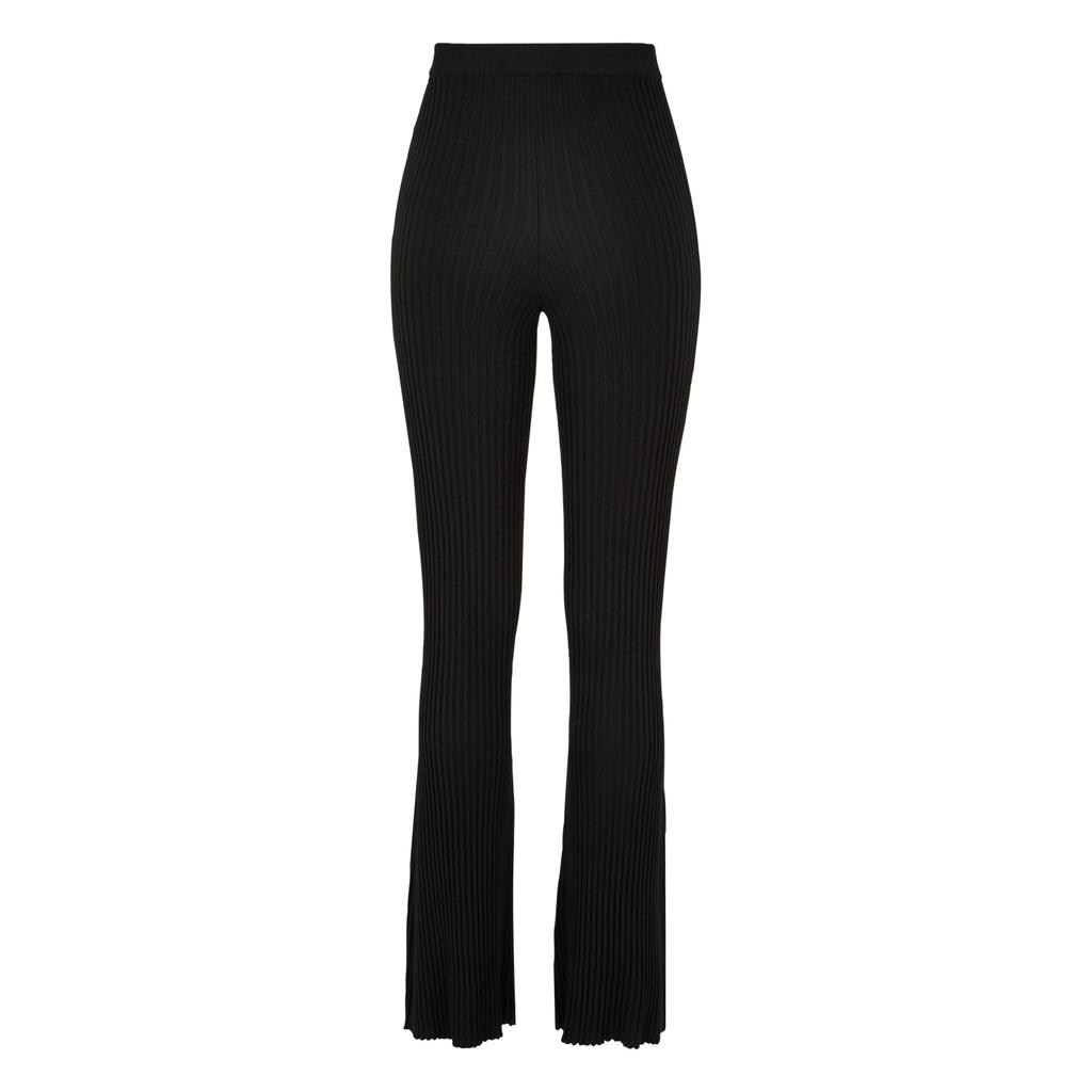 Urban Classics Womens/Ladies Knitted Ribbed Flared Leggings