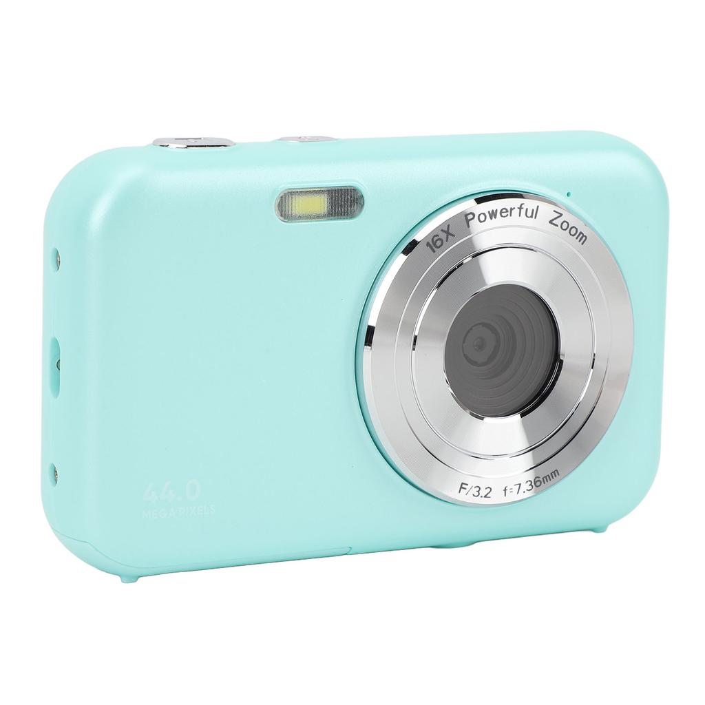 1080P Digital Camera 2.4inch Screen 16X Digital Zoom Portable 44MP Point and Shoot Camera for Teens Students Beginner