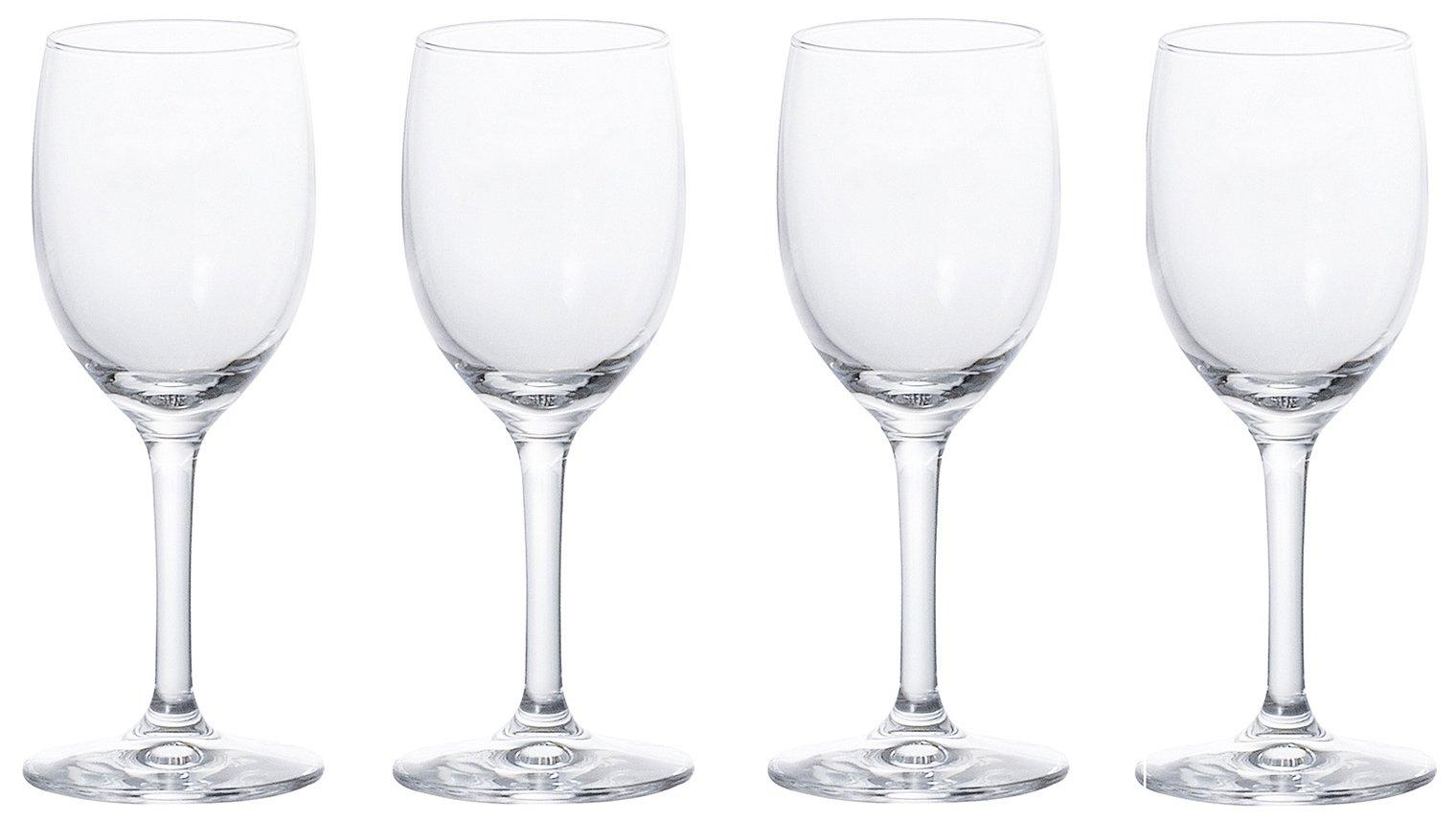 

Adelia Wine Glass Furane White Wine Set of 4 180ml Dishwasher Safe S5630