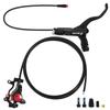 ZOOM E-BIKE Hydraulic Disc Brake 2-Pistons Oil Hydraulic Disc Brake Scooter Folding Bike Front/Rear 1110/1850mm Power Off