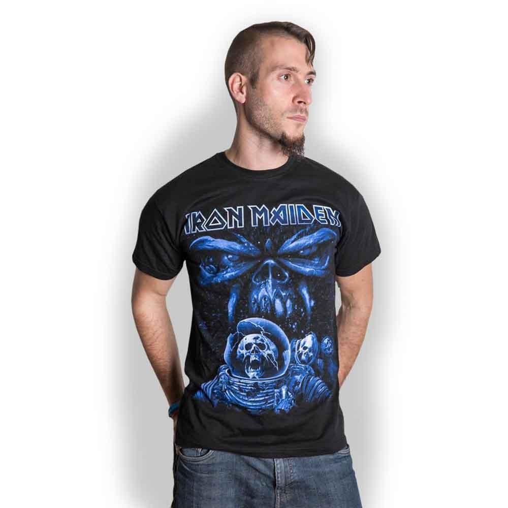 Iron Maiden - Final Frontier Blue Album Spaceman (T-Shirt) L